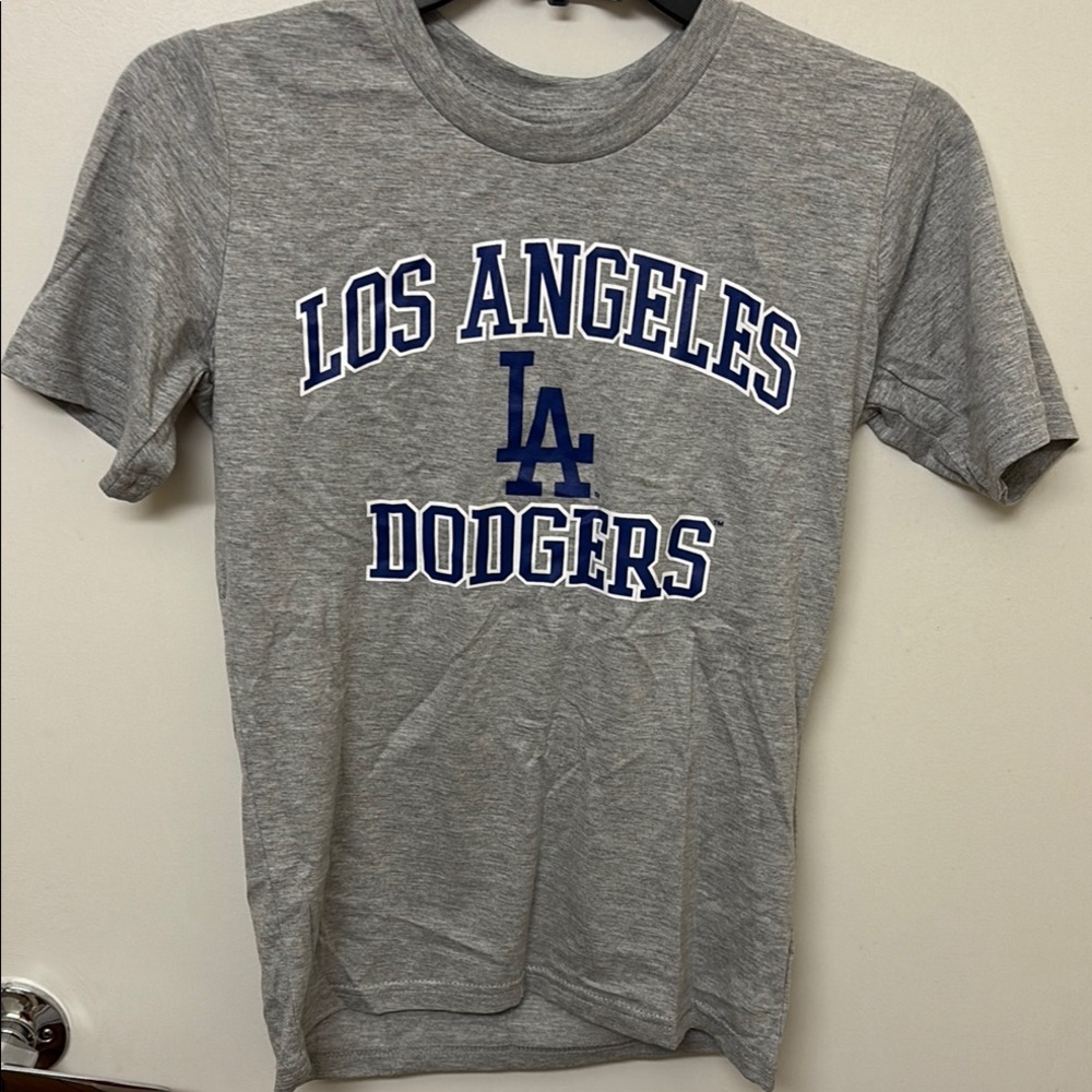 Gray Los Angeles Dodgers T-Shirt